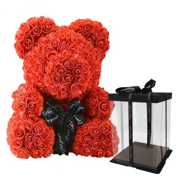 Beauty And The Beast Big Teddy Bear Red Roses